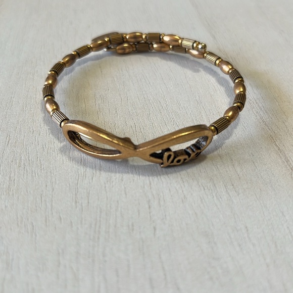 Alex Ana Ani gold tone wrap bracelets (2) - Picture 2 of 7